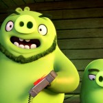 The arrival of Leonard (Bill Hader), the spokesman for the pigs, and his top aide, Ross (Tony Hale) in Columbia Pictures and Rovio Animation's ANGRY BIRDS.